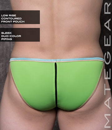 Sexy Mens Swimwear Ultra Swim Pouch Bikini - Dan Hyo (Low Rise Contoured Front)